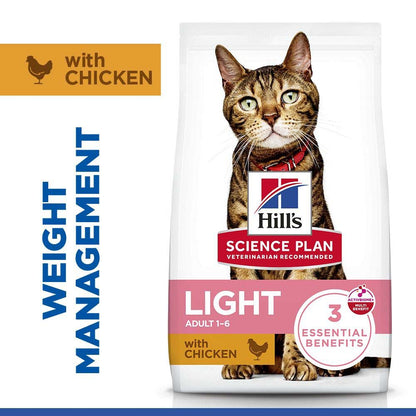 Hills Science Plan Light Adult Dry Cat Food