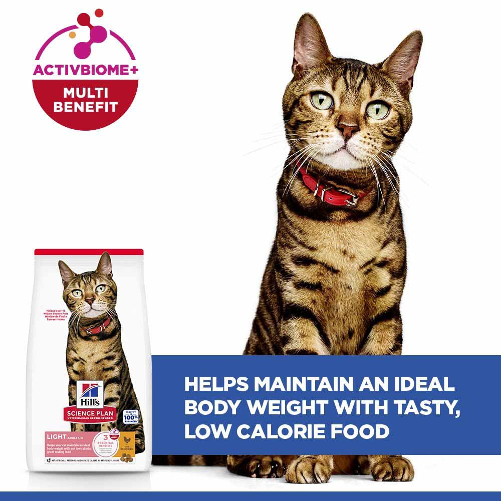 Hills Science Plan Light Adult Dry Cat Food