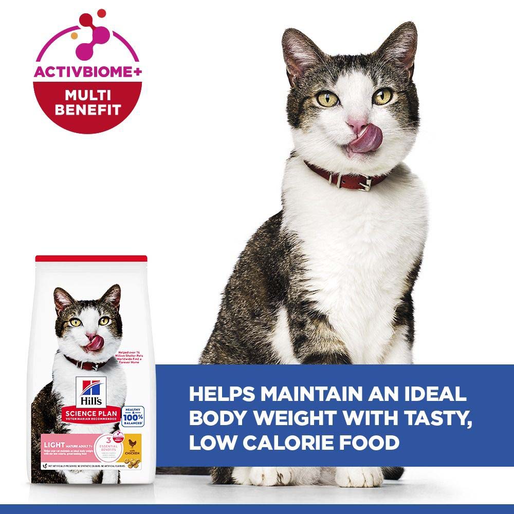Hills Science Plan Mature Light Dry Cat Food - Chicken