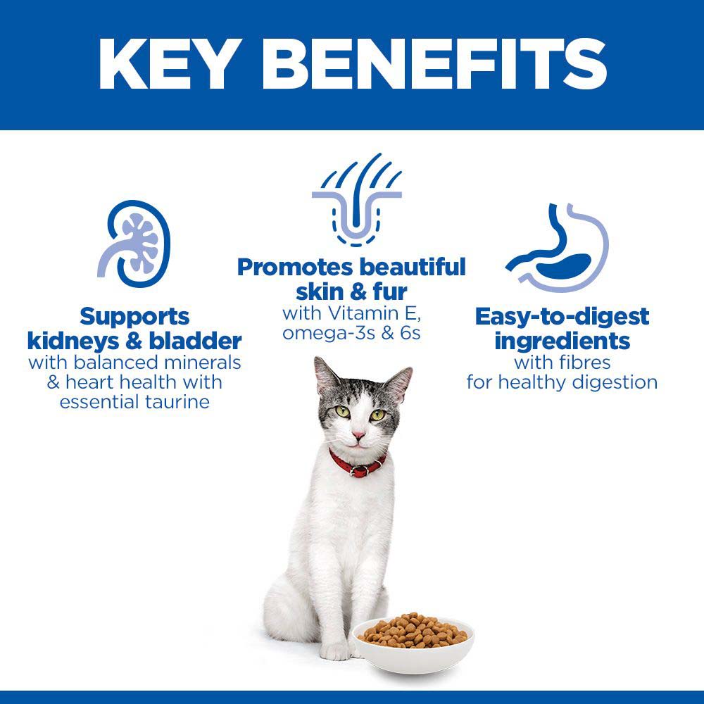 Hills Science Plan Senior Dry Cat Food - Chicken