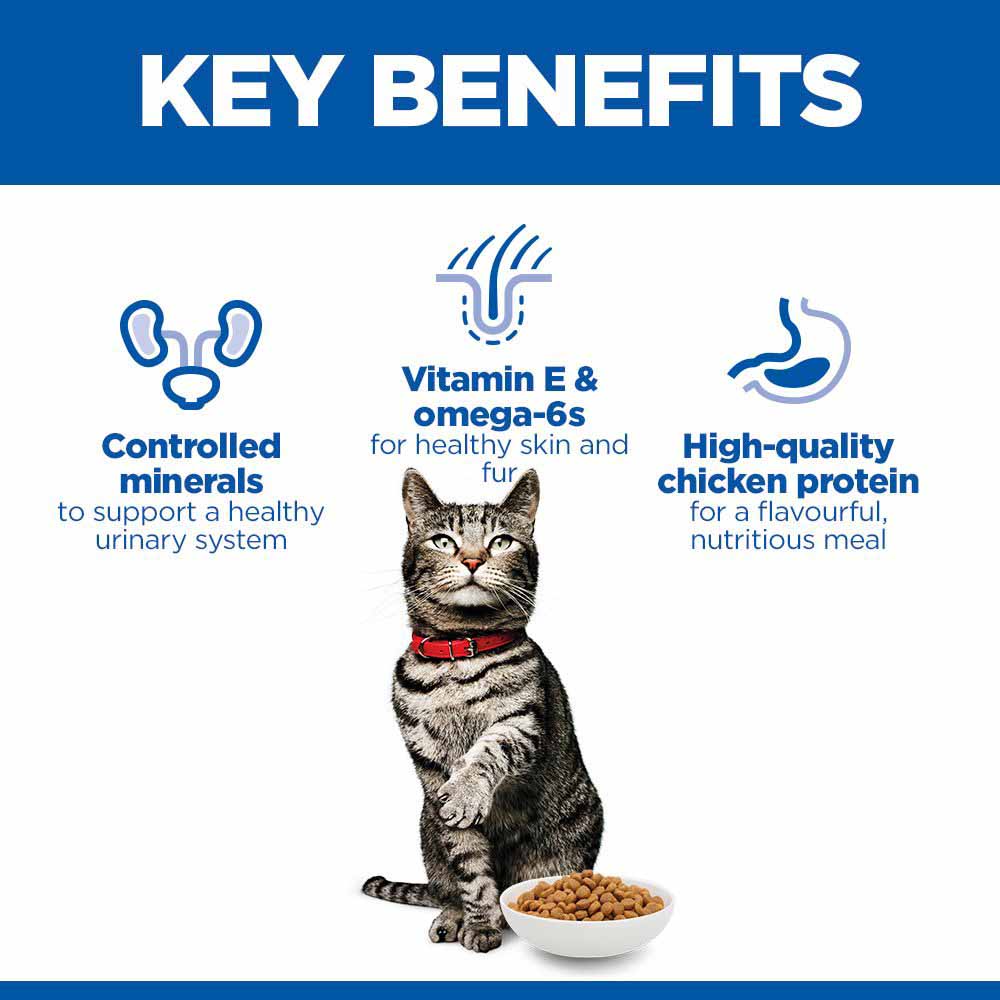 Hills Science Plan Urinary Health Dry Cat Food - Chicken
