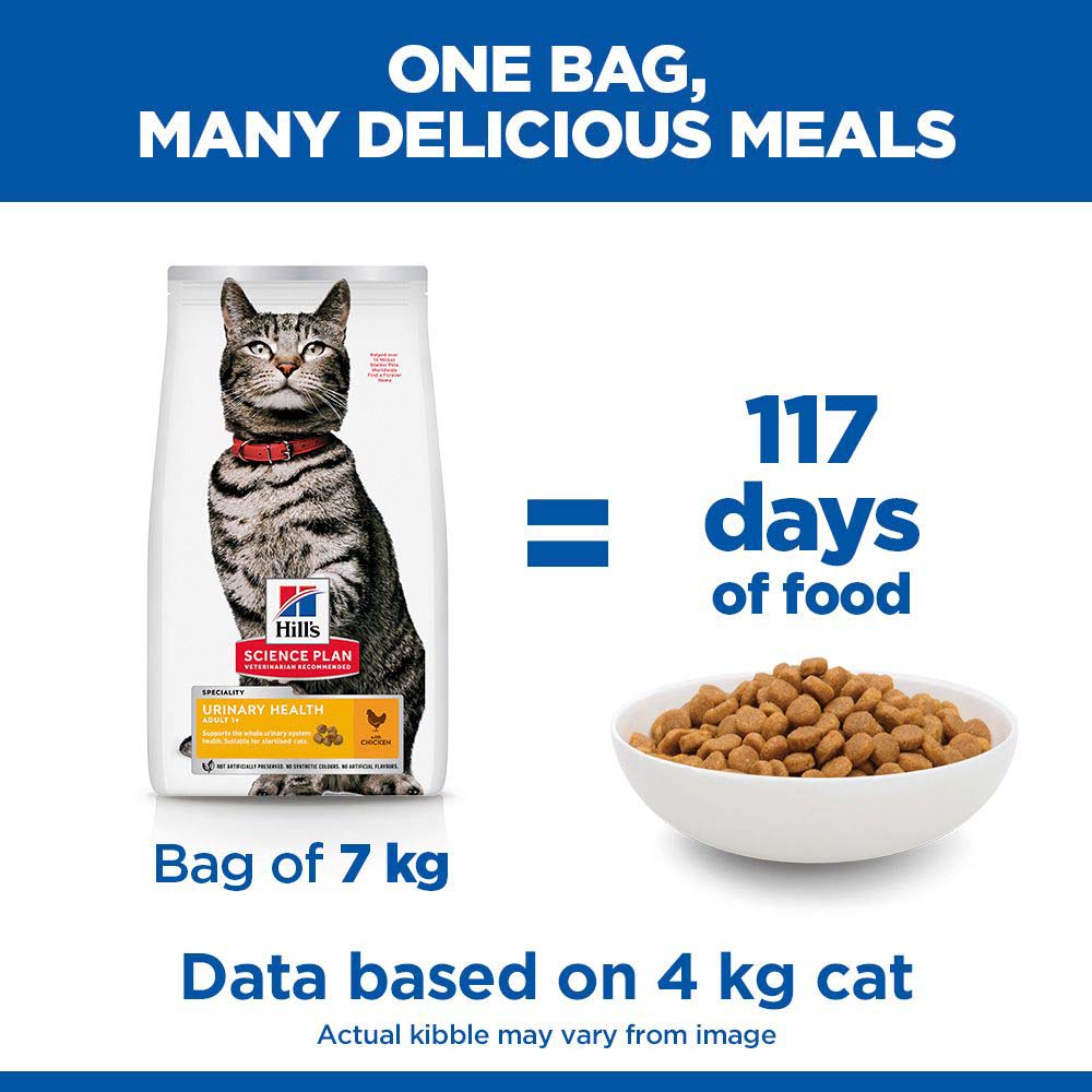 Hills Science Plan Urinary Health Dry Cat Food - Chicken