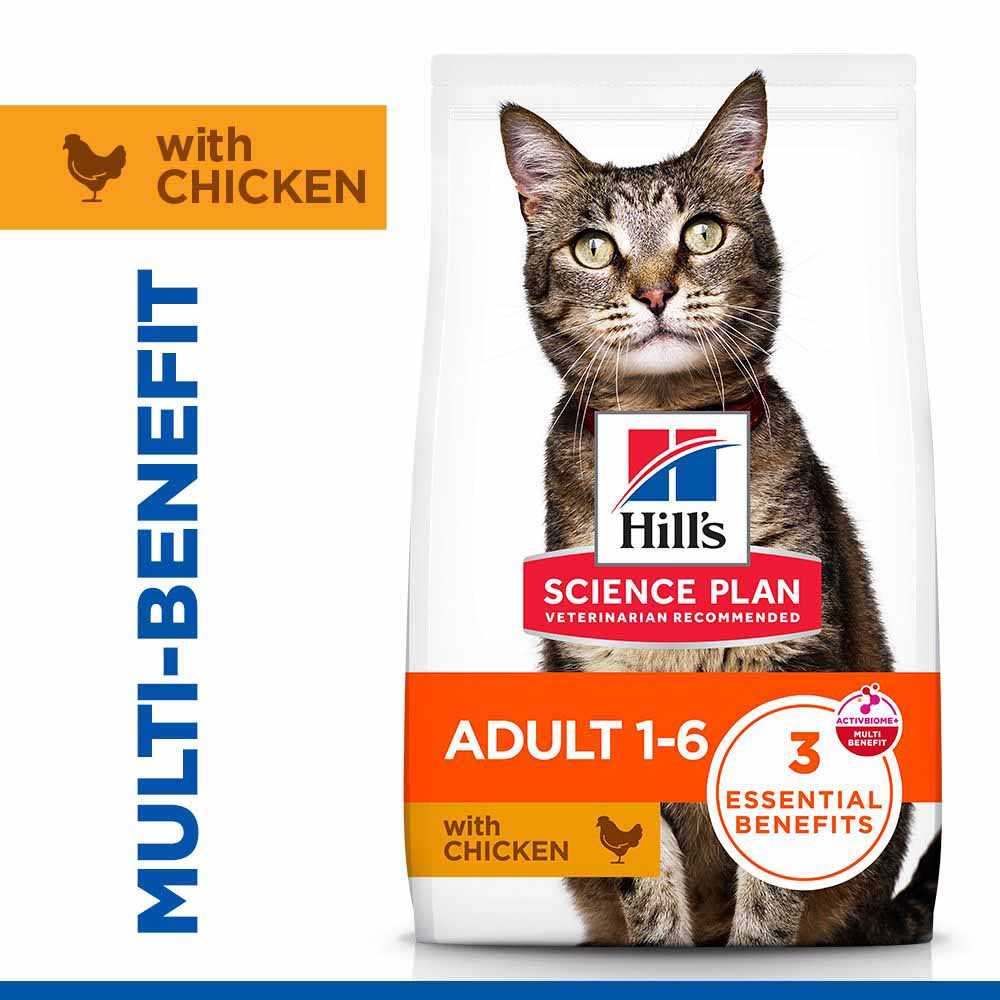 Hills Science Plan Adult Dry Cat Food - Chicken