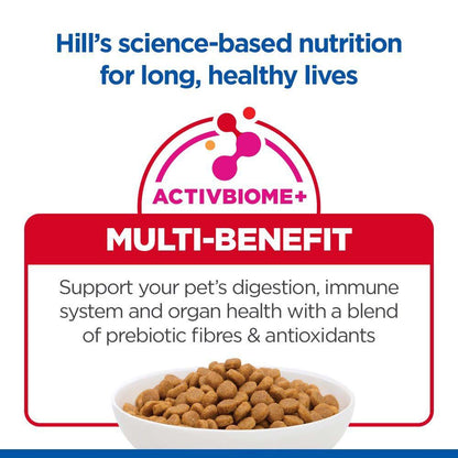 Hills Science Plan Senior 11+ Small & Miniature Dry Dog Food - Chicken & Turkey