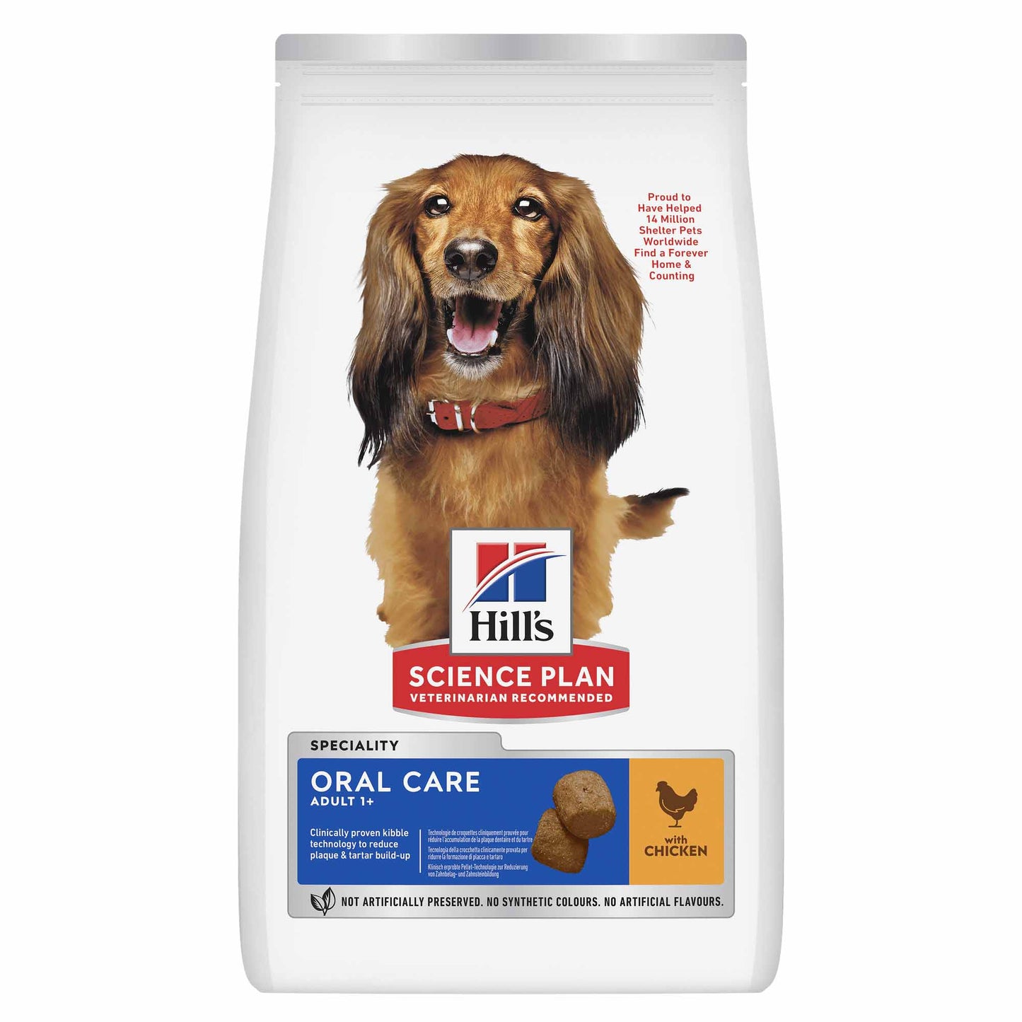 Hills Science Plan Oral Care Medium Breed Adult Dry Dog Food - Chicken