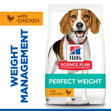 Hills Science Plan Perfect Weight Medium Breed Adult Dry Dog Food - Chicken