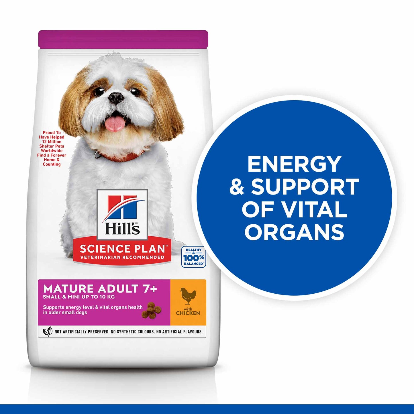 Hills Science Plan Small & Mini Breed Mature Dry Dog Food - Chicken