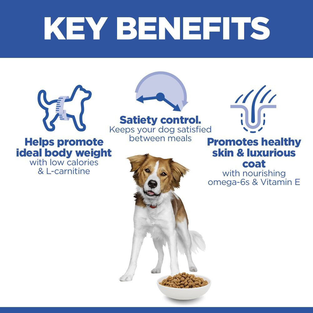 Hills Science Plan Light Medium Breed Adult Dry Dog Food - Chicken