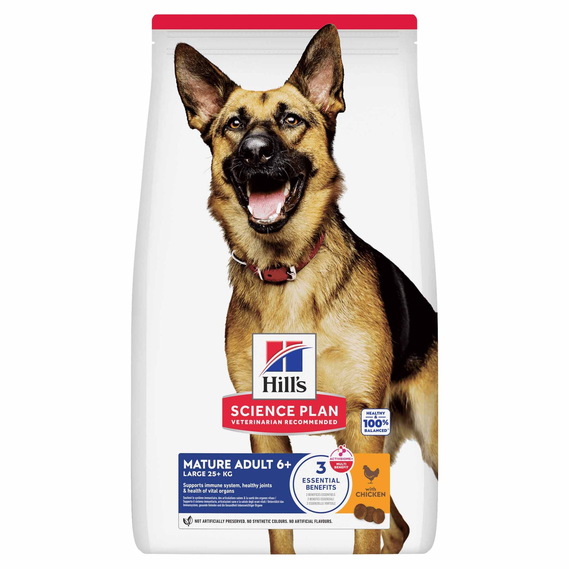 Hill's Hill'S Science Plan Chicken Pork Turkey Senior Dry Dog Food pet food packaging