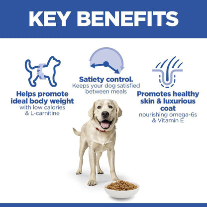 Hills Science Plan Light Large Breed Adult Dry Dog Food - Chicken