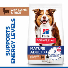 Hills Science Plan Medium Breed Mature 7 Years+ Dry Dog Food - Lamb & Rice