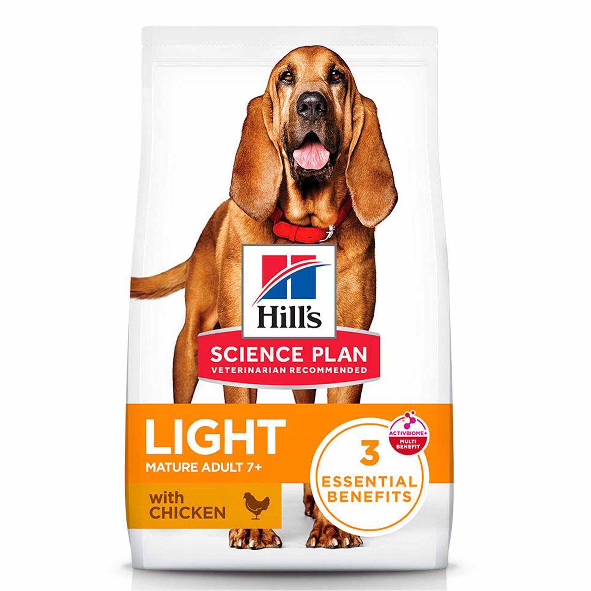 Hill's Hill'S Science Plan Light Chicken Pork Turkey Senior Dry Dog Food pet food packaging