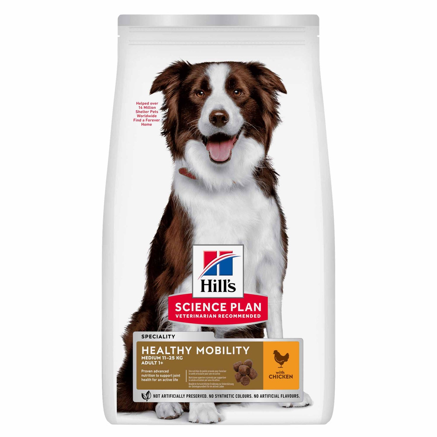 Hills Science Plan Healthy Mobility Medium Breed Adult Dry Dog Food - Chicken