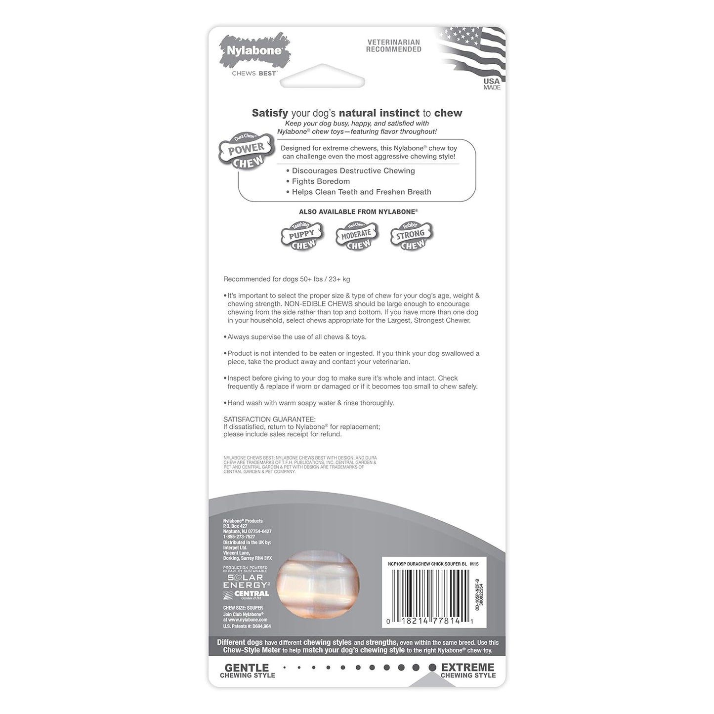 Nylabone Extreme Bone - XLarge - Original