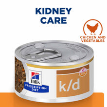 Hills Prescription Diet k/d Kidney Care Wet Stew Cat Food - Chicken & Vegtables