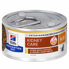 Hills Prescription Diet k/d Kidney Care Wet Stew Cat Food - Chicken & Vegtables