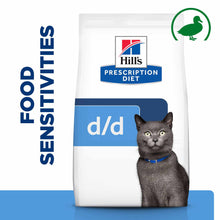 Hills Prescription Diet d/d Food Sensitivities Dry Cat Food - Duck & Green Pea