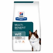 Hills Prescription Diet w/d Diabetes Care + Multi-Benefit Dry Cat Food - Chicken