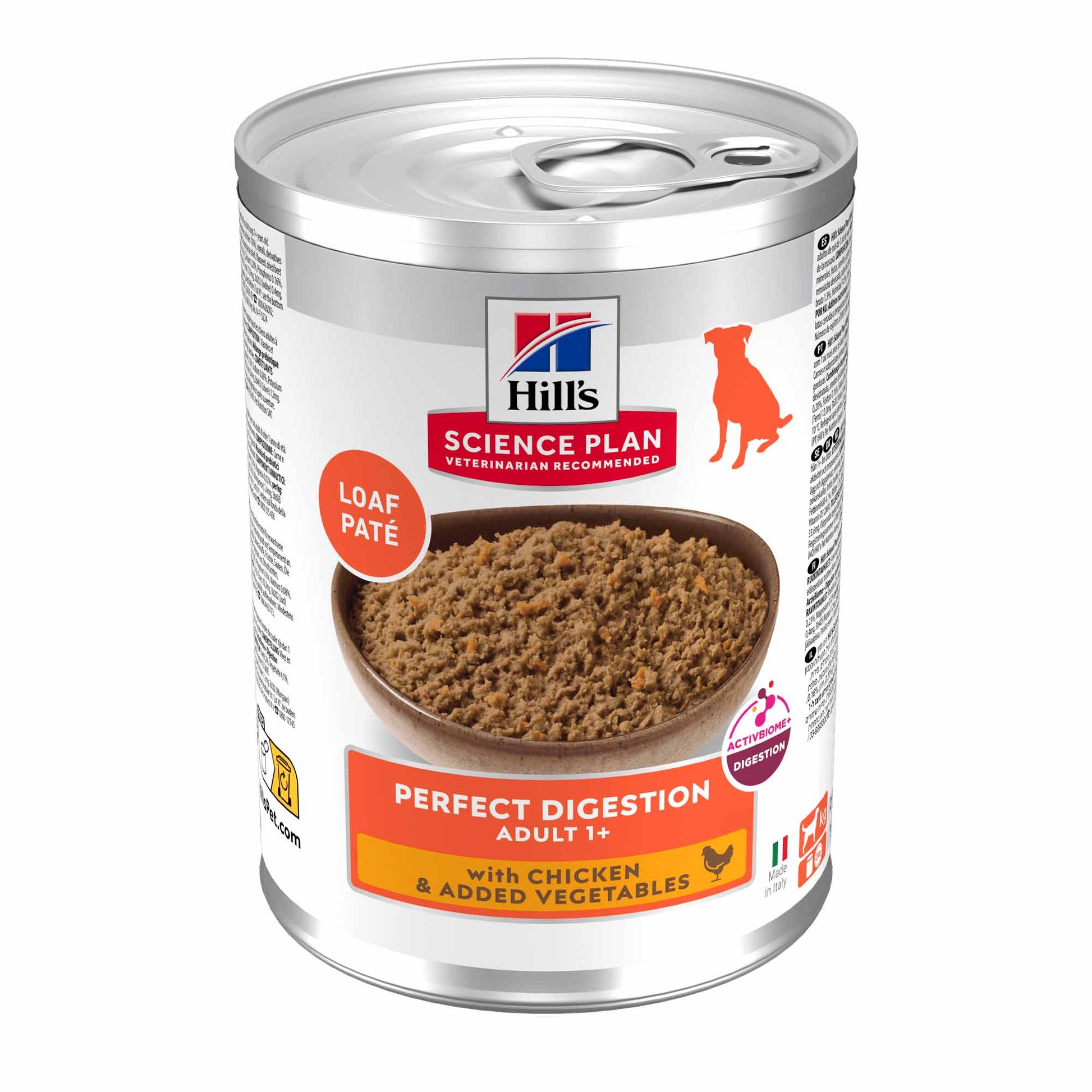 Hill's Hill'S Science Plan Digestion Chicken Pork Turkey Adult Wet Dog Food pet food packaging