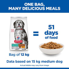 Hills Science Plan Perfect Weight Medium Breed Dry Dog Food - Chicken