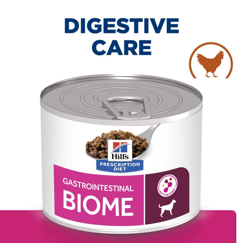 Hills Prescription Diet Gastrointestinal Biome Wet Dog Food - 12x200g Cans