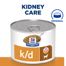 Hills Prescription Diet k/d Kidney Care Wet Dog Food - 12x180g Cans