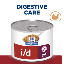 Hills Prescription Diet i/d Digestive Care Wet Dog Food - Turkey - 12x200g Cans