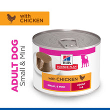 Hills Science Plan Adult Small & Mini Wet Dog Food - Chicken - 12x200g Cans
