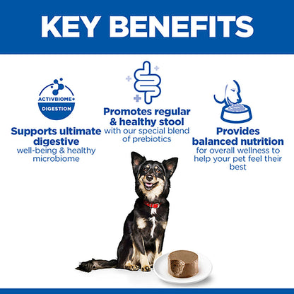 Hills Science Plan Perfect Digestion Small & Mini Adult Wet Dog Food - 12x200g Cans