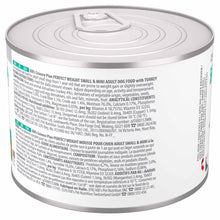 Hills Science Plan Adult Small & Mini Perfect Weight Wet Dog Food - Turkey - 12x200g Cans