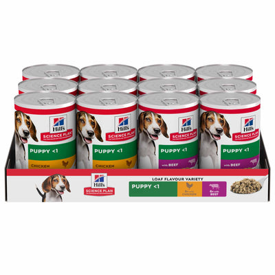 Hill's Hill'S Science Plan Beef Chicken Puppy Wet pet food packaging