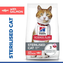 Hills Science Plan Sterilised Adult Dry Cat Food - Salmon