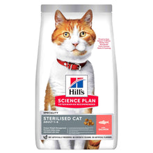 Hills Science Plan Sterilised Adult Dry Cat Food - Salmon