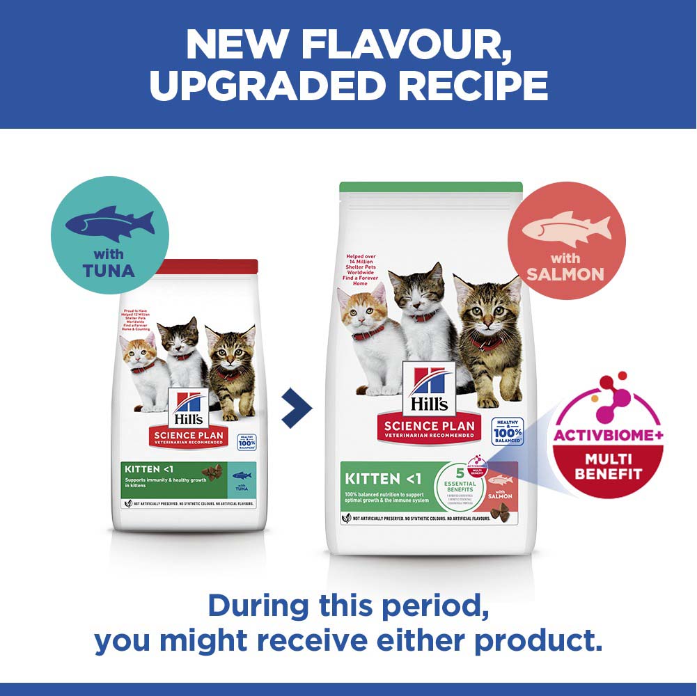 Hills Science Plan Kitten Dry Cat Food - Tuna - 7kg