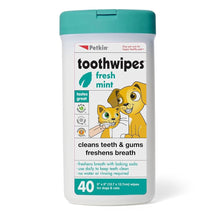 Petkin Tooth Wipes - Pack of 40