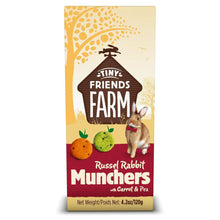 Supreme Tiny Friends Farm Russel Rabbit Treats - Munchers - 120g