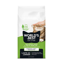 Worlds Best Comfort Care Unscented Clumping Cat Litter - 6.8kg