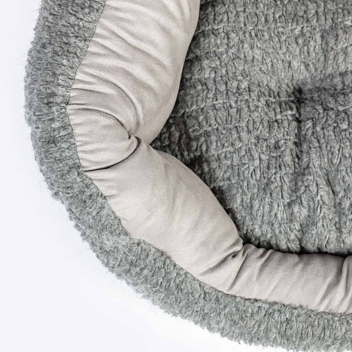 Danish Design Bobble Deluxe Slumber Bed Pewter - Medium 61x50cm