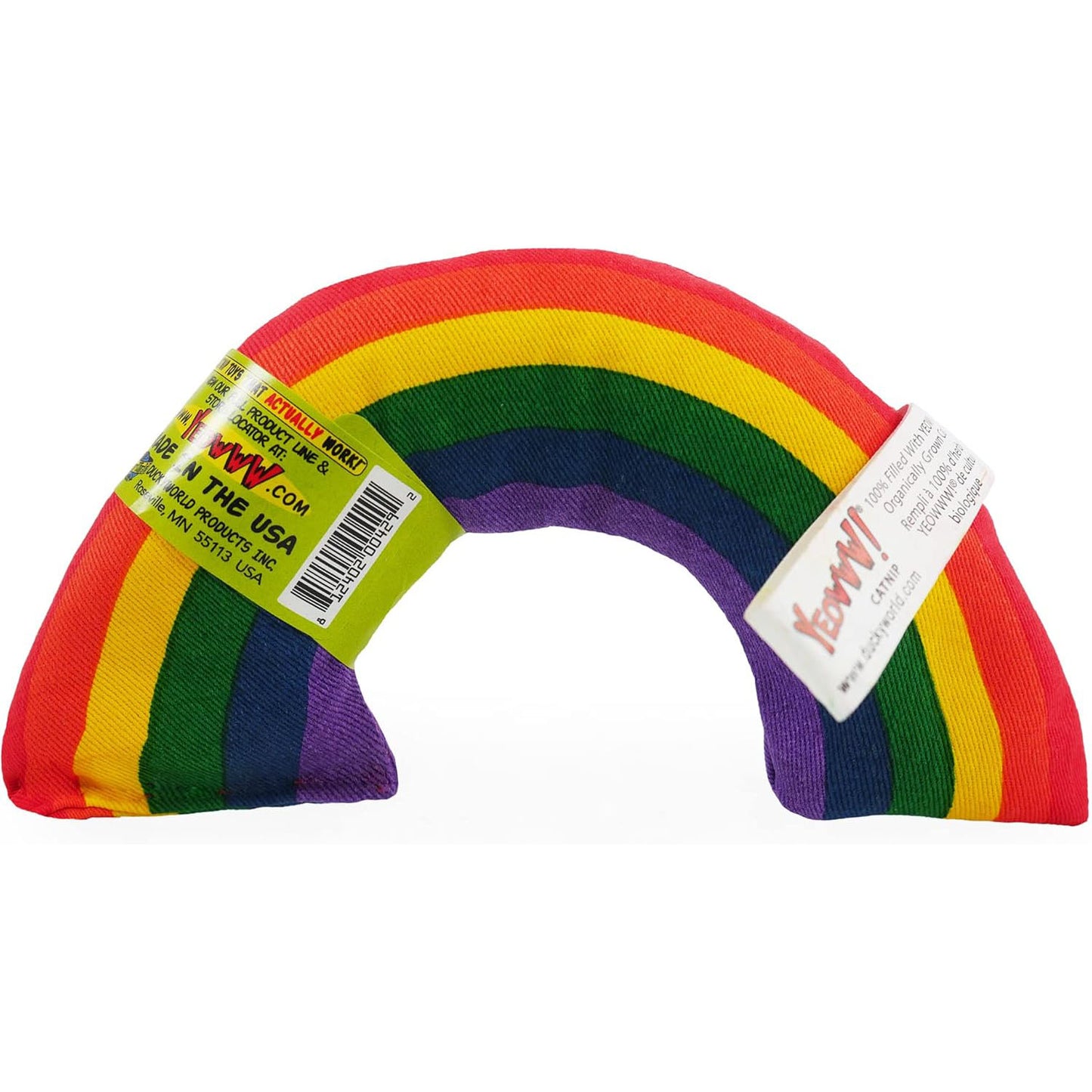 Yeowww Catnip Rainbow Cat Toy