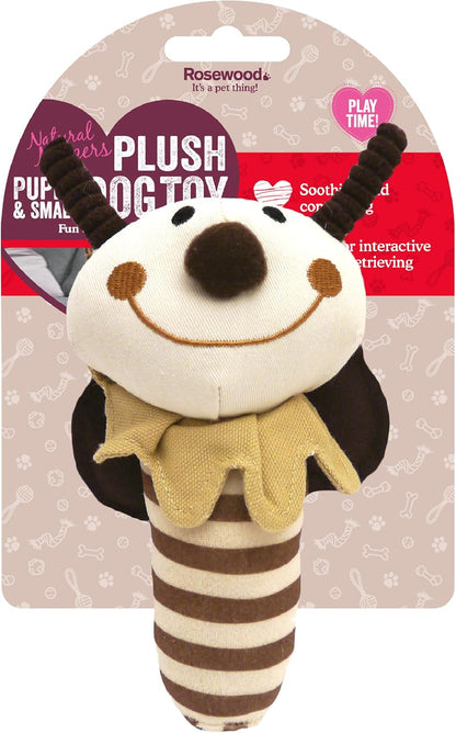 Rosewood Natural Nippers Shake & Rattle Dog Toy