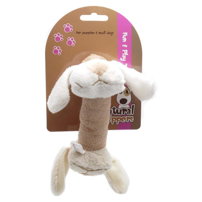 Rosewood Natural Nippers Cuddle Plush Dog Toy