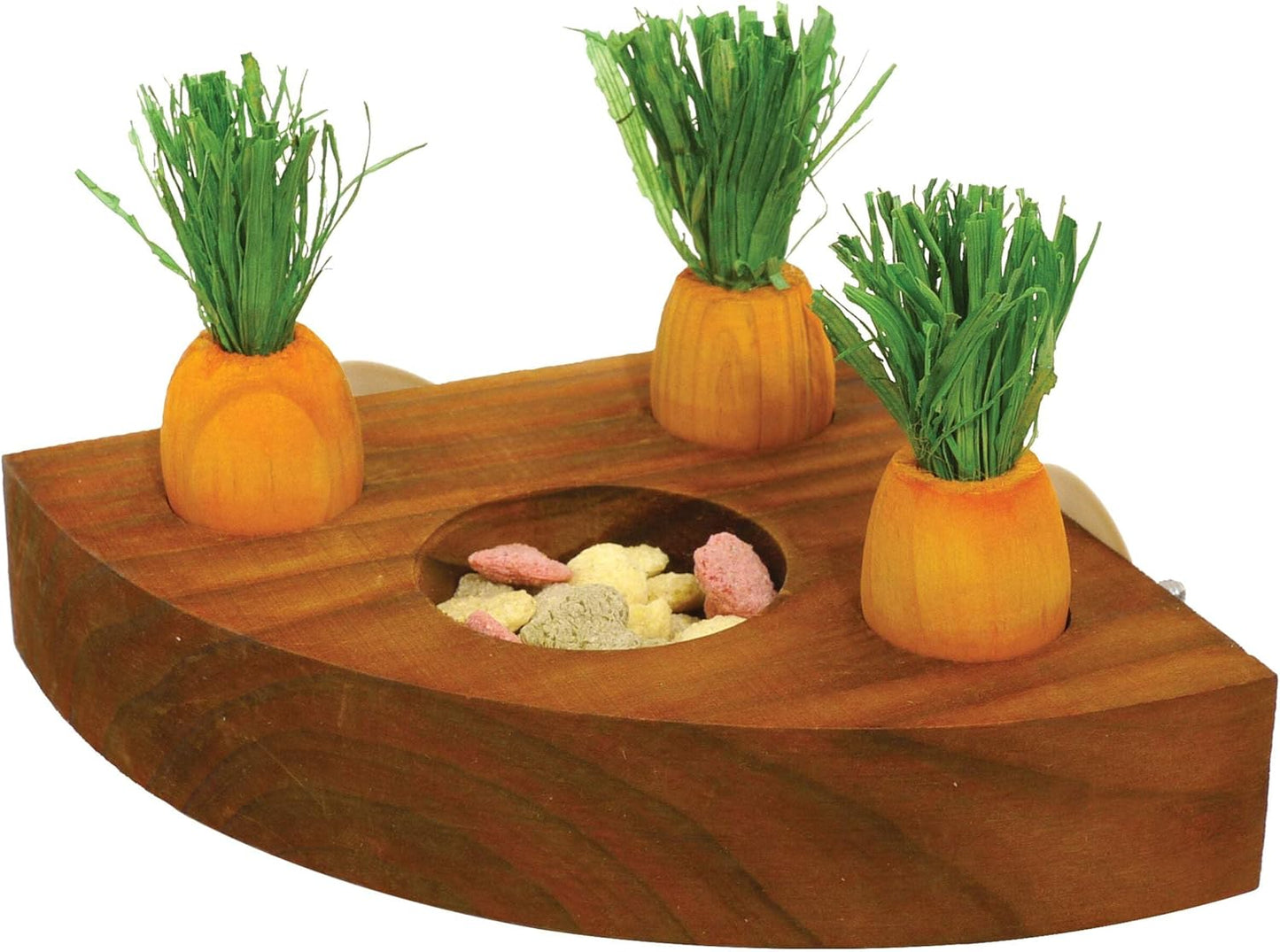 Rosewood Carrot Toy n Treat Holder