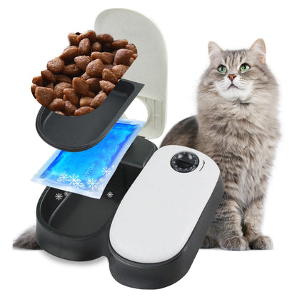 2 Meal Automatic Pet Feeder by Petplanet
