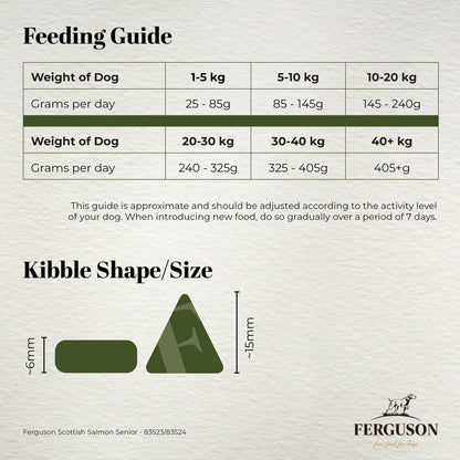 Ferguson Scottish Salmon Senior Dry Dog Food