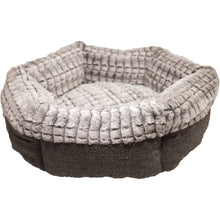 Rosewood Tweed & Plush Bed - Small 48x48cm