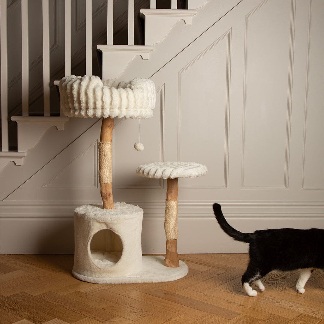 Scruffs Alpine Colorado Cat Tree - Cream