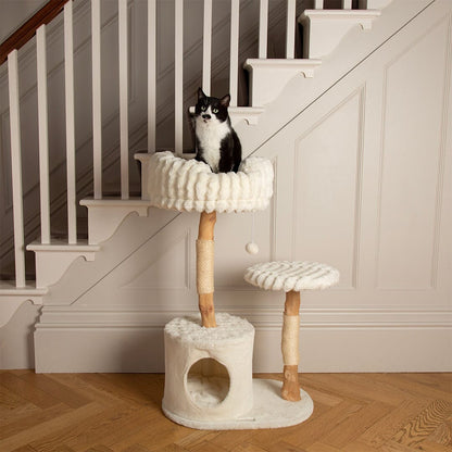 Scruffs Alpine Colorado Cat Tree - Cream