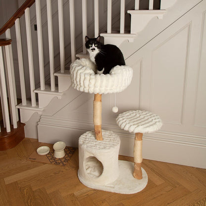 Scruffs Alpine Colorado Cat Tree - Cream