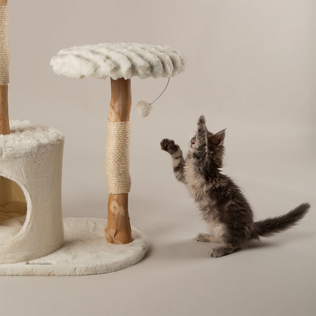 Scruffs Alpine Colorado Cat Tree - Cream