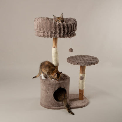 Scruffs Alpine Colorado Cat Tree - Taupe